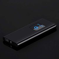 New USB - Charged Windproof Lighter, Exquisite Gift Box Packaging