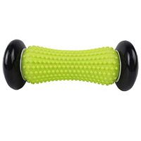 Foot Massage Roller， Muscle Roller Stick Wrists and Forearms Exercise Roller Massager for Plantar Fasciitis (Color : Black)