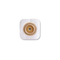 Convatec 125261 SUR-FIT Natura Two-Piece Cut-to-Fit, Stomahesive Flexible Skin Barrier with tape collar, White, 70mm (2 3/4") flange, Overall dimension 5" x 5" , 10/BX