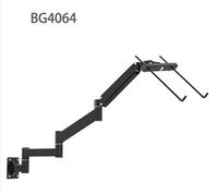 Wall Mount 17-27 inch Laptop Support Holder Arm Tilt Foldable Ultra Long Arm Laptop Cooler Retractable Notebook Tablet PC Stand (BG4064)