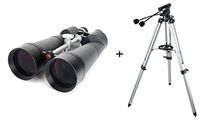 Celestron 25x100 Skymaster Giant Porro Prism Binoculars 71017 w/ Celestron Heavy Duty Alt-Azimuth