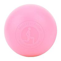 Woyisisi Silicone Massage Ball Round Shape Silicone Massage Roller Body Massage Ball Fitness Muscle Relax Tool(Pink)