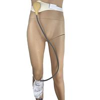JIN Wearable Urinal Belt Type Urinary Ostomy Pocket Latex Urinary Bucket for Colostomy Care (Night Use)