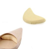 Fodattm 3 Pairs Men Women Shoe Filler Shoe Inserts Improve Shoes Slightly Too Big Prevents Foot Rushing Forward for High Heels Pumps Flats Sneakers (Nude)