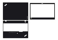 Special Black Leather Skin decals stickers Cover guard For New Lenovo Thinkpad T580 P52S 15.6"