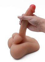 InvincibleFun Role Play 3D Adult Toy for Women Male Gifts - Lifelike Female Silicone Torso TPE Skin Touch Doll for Man Adult Toy Lifelike Scene Props Swell