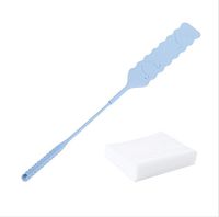Home Dust Duster, Outgeek Dust Tool Handle Flat Head Gap Cleaning Brush with 10 Non-Woven