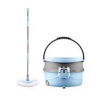 MOP Spinning and Bucket Cleaning Set Hand Pressure Single Barrel Washing and Dehydrating 2 in 1 Head2