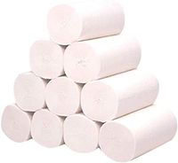 Toilet Paper Ultra Strong, 12 Rolls, 5-Ply Soft Ultra Professional White Toilet Paper,Value Size Advanced Bath Tissue Rolls, Silky & Smooth Soft Home Kitchen Toilet Tissue