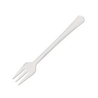 JB Prince Mini Plastic Fork Clear 4.25 1000 Pack