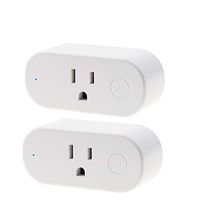 Digital Power Monitor Meter Usage Saving Energy Watt Amp Volt KWh Electricity Analyzer Monitoring Device Equipment System Wall Socket Outlet Works with Wifi Alexa and Google Assistant