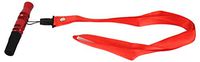Nerien 2 Pcs Reusable Mouthpiece for Hose Metal Mouth Tips Holder with Lanyard (Red)