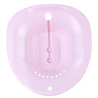 BIHIKI Sitz Bath Tub for Hemmoroid Treatment, Pregnant Women, Postpartum Care, Perineal Soaking After Birth or Episiotomy (Pink)