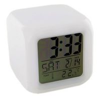 Glowing LED Color Mood Changing Digital Alarm Clock