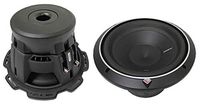 2) Rockford Fosgate P2D210 10" 1200 Watt 2-Ohm Punch Series Car Audio Subwoofers