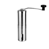 NBSXR Manual Portable Stainless Steel Coffee Grinder, with Adjustable Grind Selector Settings, Quiet Grinding, Great for Camping, Travel, Picnics