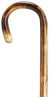Men Light Nose Crook Cane Scorched Chestnut  -Affordable Gift! Item #DHAR-9008000