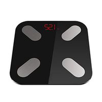 mi ni Floor Scales Digital Body Weight Scales Measuring 13 Data Such as Weighing Scales with APP 150KG,China,Black