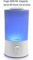 BlueHills Premium 2000 ML XL Large Essential Oil Diffuser Aromatherapy Humidifier for Large Room Home 40 Hour Run Huge Coverage Area Mood Lights 2 Liter Extra Large Capacity Huge Diffuser White (E001)