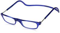 CliC Adjustable Front Connect Reader, 2.00 Strength, Blue Frame
