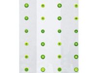 Small Funky Retro"Green DOTS" 7x2x3" Cello Cellophane Treat Food Snack Bags (75 ct)