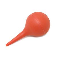 Honbay 75ml Rubber Squeeze Bulb Ear Syringe Laboratory Tool (Red)