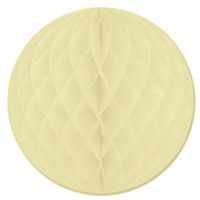 5" Ivory Honeycomb Ball