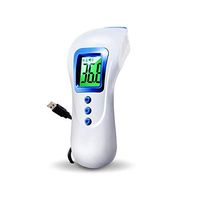 Thermometers - Ear and Forehead Thermometer for Children, Adults, Indoors, Outdoors, Ingenious Fashion, (Size: 6 * 2 * 1.2 Inches, Color: Blue, Purple) (Color : Blue, Size : 6 * 2 * 1.2 inch)