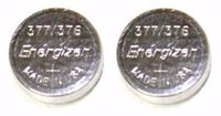 Energizer-Eveready 08243 - 377 1.55 Volt Button Cell Watch / Calculator Battery 2 Pack (377BP-2)