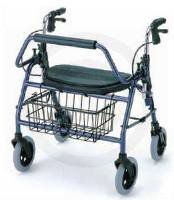 Rollator - 500 lb Capacity Blue Mighty Mack.