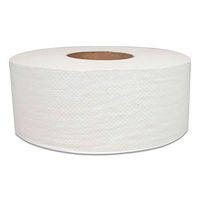 Jumbo Bath Tissue, Septic Safe, 2-Ply, White, 700 ft, 12 Rolls/Carton