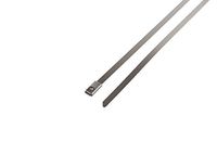 South Main Hardware 888110 100-Pack 14 inch Stainless, 200-lb Test tainless Steel Cable Ties, 14-Inch, 100 Pieces