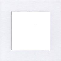 Pack of (6) 12x12 Square Acid Free White Core Picture Mats Cut for 8x8 Pictures in White