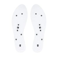 Women Men Magnetic Massage Shoe Insoles Gel Pad Therapy Acupressure Foot Care Cushion Thin body and fine body massage foot pad insole