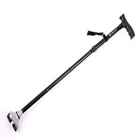 ZSMPY Cane Non-Slip Ultra-Light Outdoor Cane, Mountaineering Folding Portable Elderly Triangle Cane