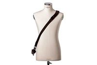 Barber Shop Bags Full Beard Single Cross Strap (Black Leather)