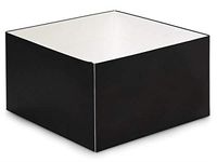 Gift Gourmet Boxes - 10x10x5-1/2" Solid Matte Black Gourmet Box Base - (25 Per Pack) - WRAPS-GBB10BK
