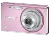 OLYMPUS Olympus X-41 12MP Digital Camera with 5x Optical Zoom and 2.7 inch LCD (Light Pink) - OLYX41