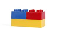 Kikkerland Building Block Contact Lens Case, 0.1 Pound