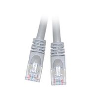 CAT5E UTP Crossover Cable with Molded Boot 350MHz 100 Feet Gray, CNE495052