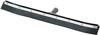 Carlisle 36336C00 Curved End Rubber Squeegee with Metal Frame, 30" Diameter, Black