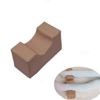 Foam Leg Raiser Cushion,Support & Comfort Elevator Pillow for Surgery, Injury, or Rest of The Leg, Knee or Ankle Rest,Brown,1PCS