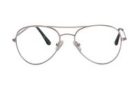 MEDOLONG Unisex Metal Frame Anti Blue Light Progressive Multifocus Reading Glasses-RG72002(silver,anti-blue,up+0,down+1.75)
