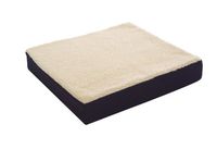 Essential Medical Supply Fleece Covered Wheelchair Cushion, 16 Inches X 16 Inches X 3 Inches