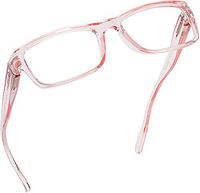 Readerest Blue Light Blocking Reading Glasses (Blush, 0.50 Magnification) Computer Glasses, fashionable for men and women, Anti Glare, Anti Eyestrain, UV protection