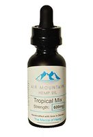 Air Mountain Hemp Oil [Tropical Mix] [Strength: 600mg] - Anxiety Relief - Social Anxiety Relief - Depersonalization Relief