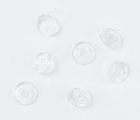 Silicone 50 x Spectacle/Eye Glass Nose Pads Silicone Round 9mm Screw