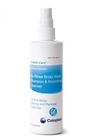 Bedside-Care Rinse-Free Shampoo and Body Wash, 8 oz. Pump Bottle, Unscented, 61762 - Sold by: Pack of One