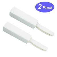 MARYTON Pumice Stone with Handle for Cleaning Toilet Bowl Ring Remover and Hard Water Stains Cleaner Stick Pack of 2 (White)