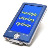 Optelec Compact + 4.3 Inch Color Portable Video Magnifier - 3 Hrs. of Battery Use!